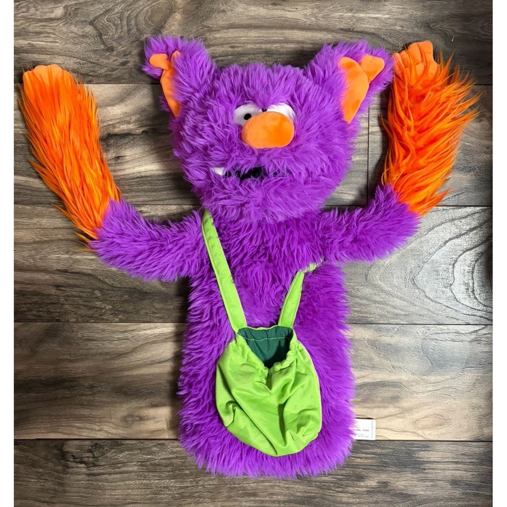 Interactive Edgar an Emotion Puppet Super-Soft and Snuggly (Puppet Only!)